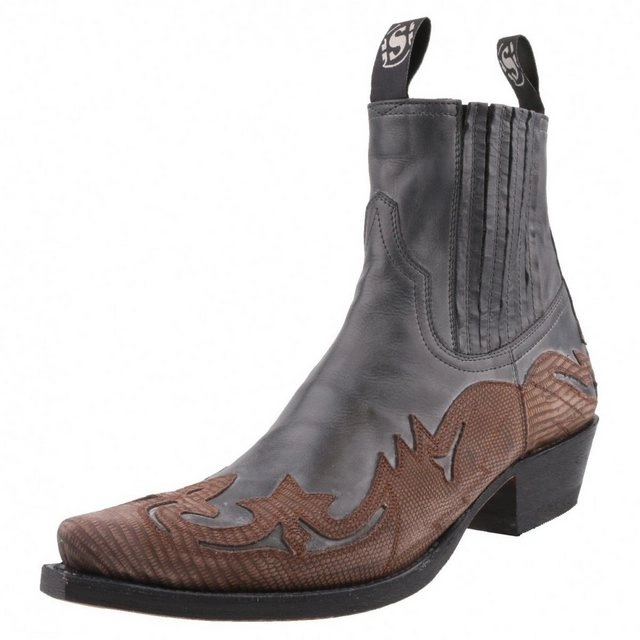 Sendra Boots »4660-Tejus Imit. Taupe Vibrant Negro« Schnürstiefelette