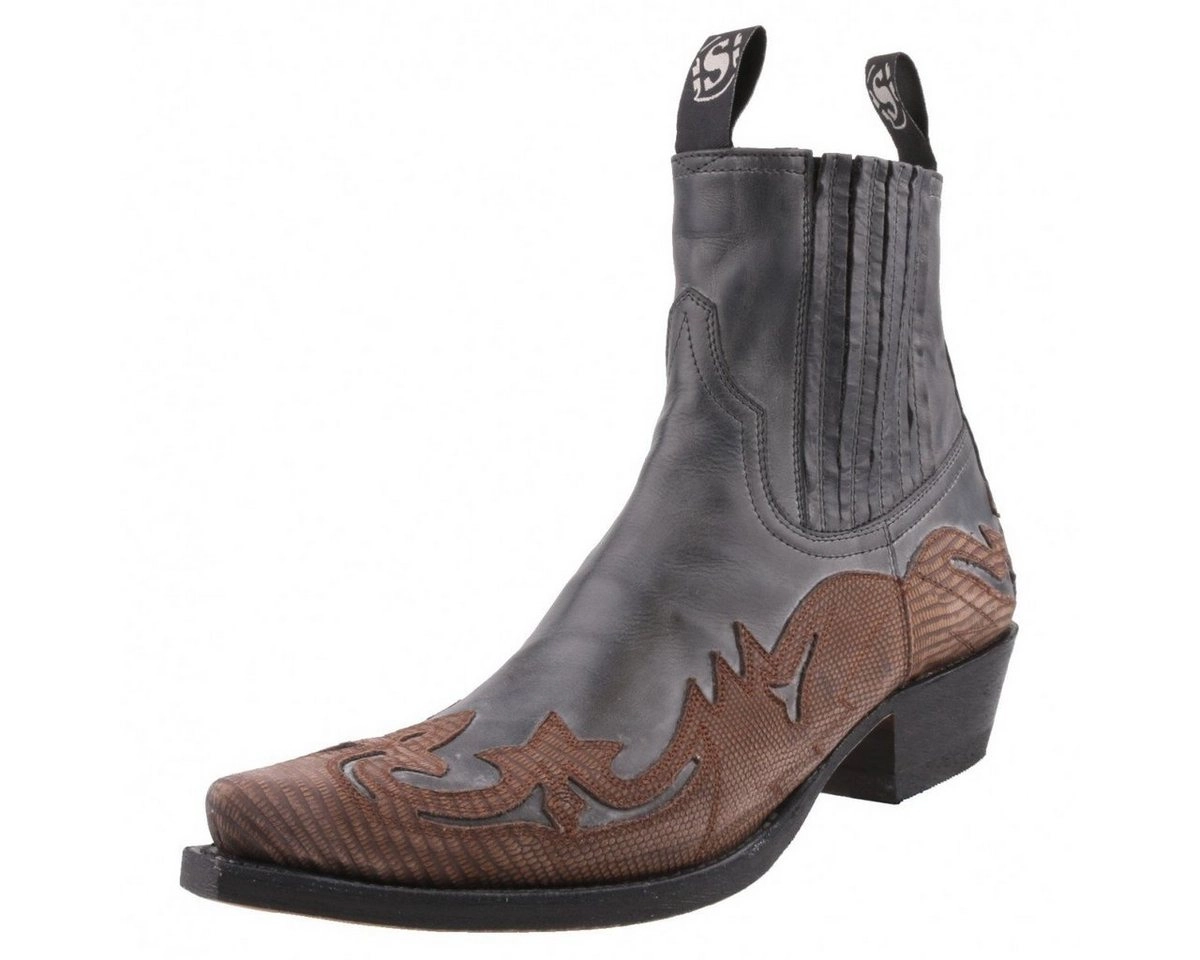 Sendra Boots »4660-Tejus Imit. Taupe Vibrant Negro« Schnürstiefelette