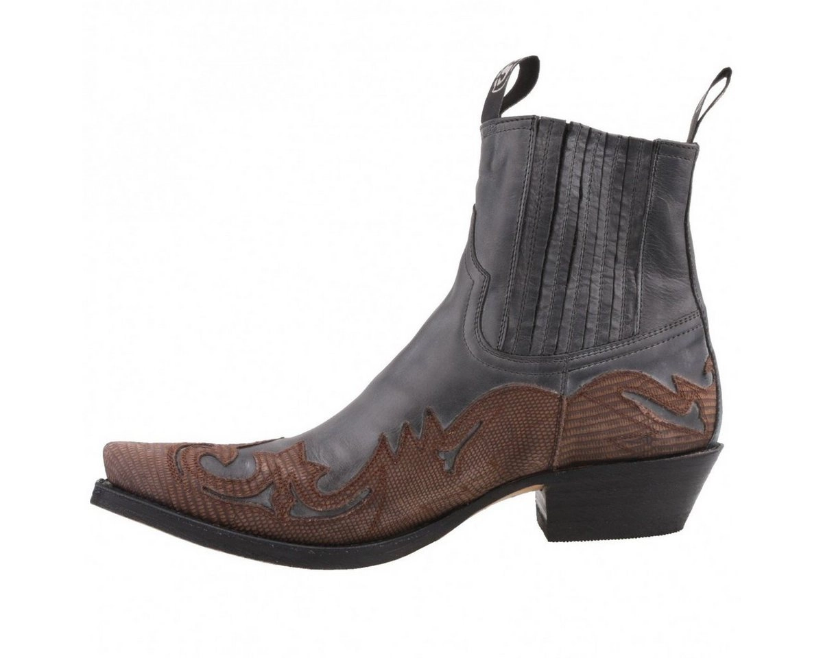 Sendra Boots »4660-Tejus Imit. Taupe Vibrant Negro« Schnürstiefelette