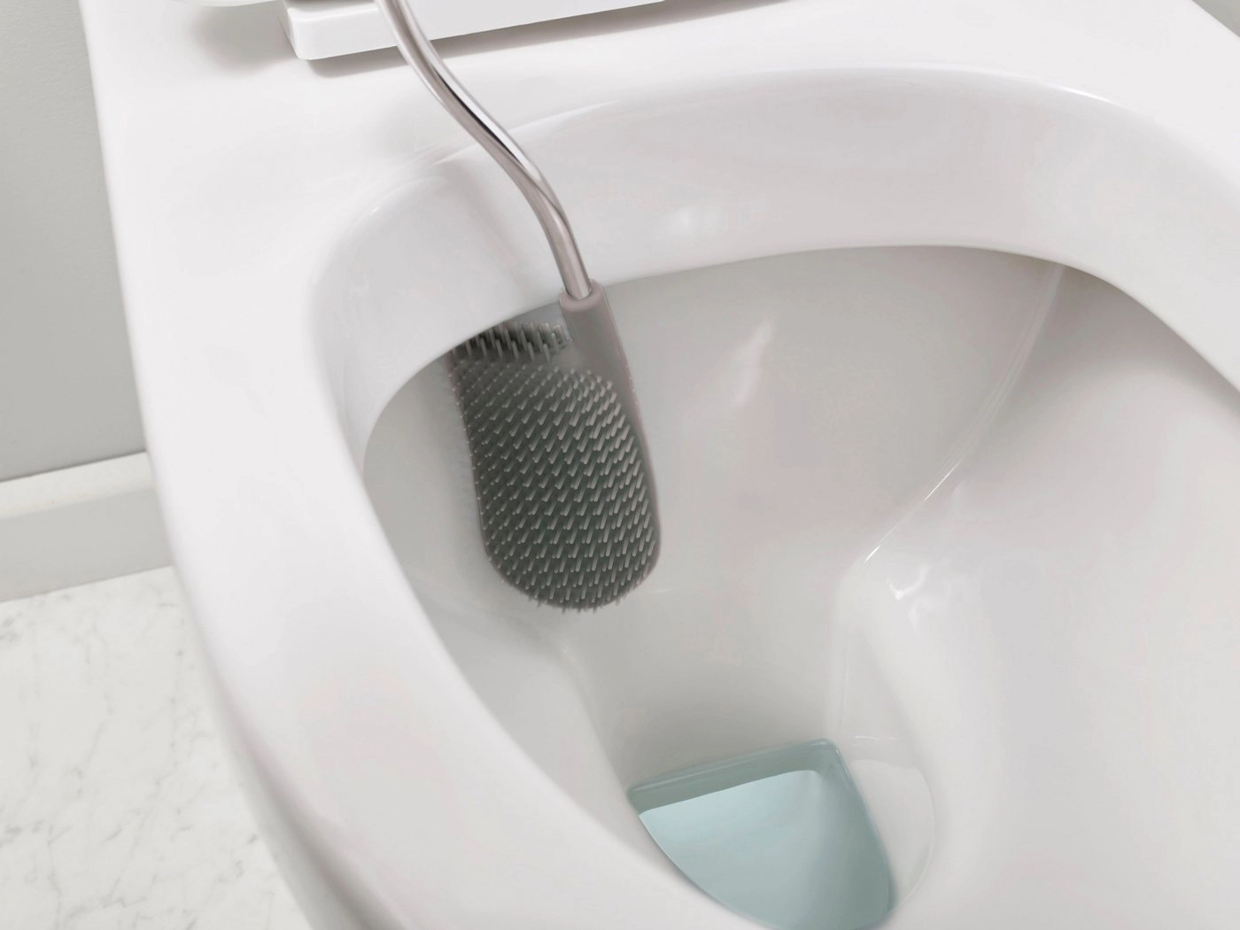 WC-Reinigungsbürste »Flex™ Plus«, Joseph Joseph, (Set, 2-tlg), mit Ständer, Tropfschutz & Antiverstopfungsdesign