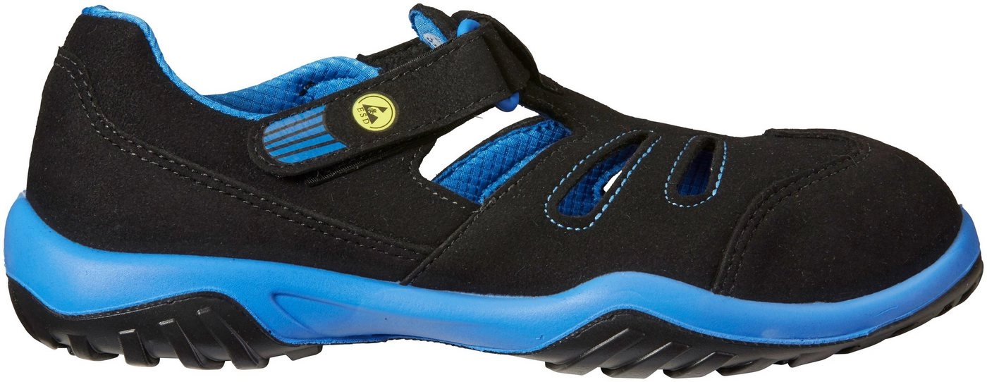 Atlas Schuhe »GX 350 black« Sicherheitsschuh Sandale, Sicherheitsklasse S1
