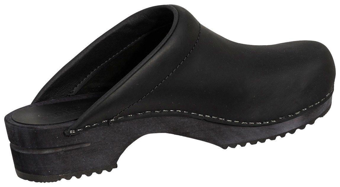 Sanita »1200009M-2« Clog Sanita Herren Clog offen schwarz