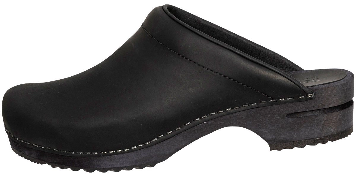 Sanita »1200009M-2« Clog Sanita Herren Clog offen schwarz