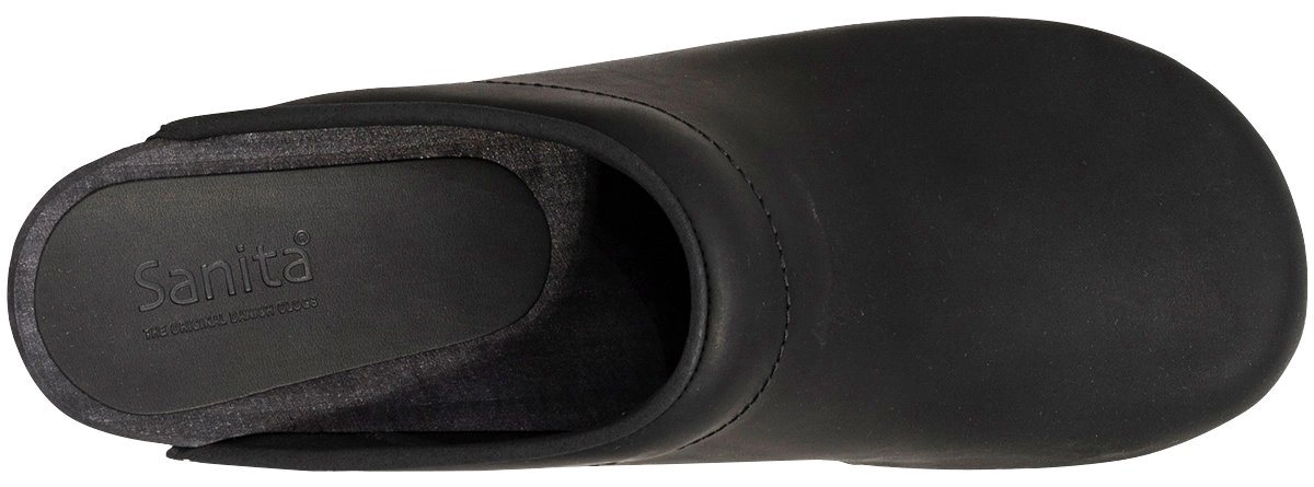 Sanita »1200009M-2« Clog Sanita Herren Clog offen schwarz