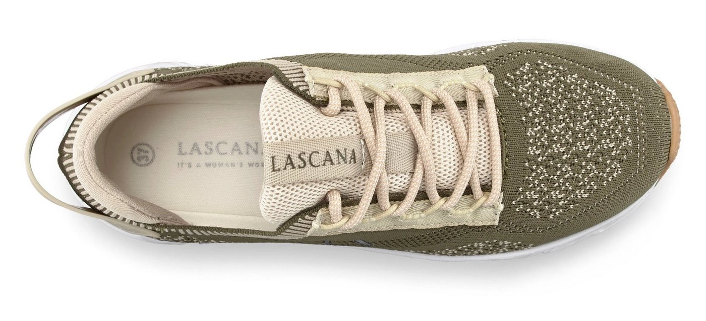 LASCANA ACTIVE Sneaker in modischen Farben, ultraleicht und bequem VEGAN