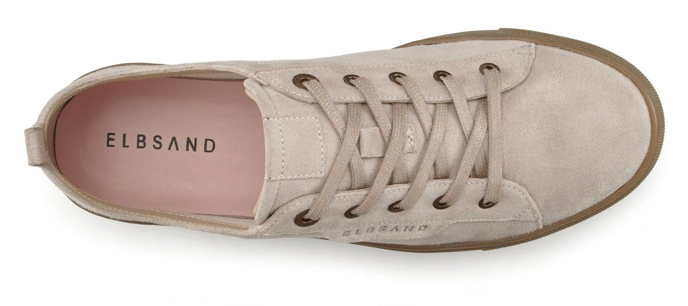 Elbsand Sneaker aus softem Veloursleder mit herausnehmbarer Einlegesohle