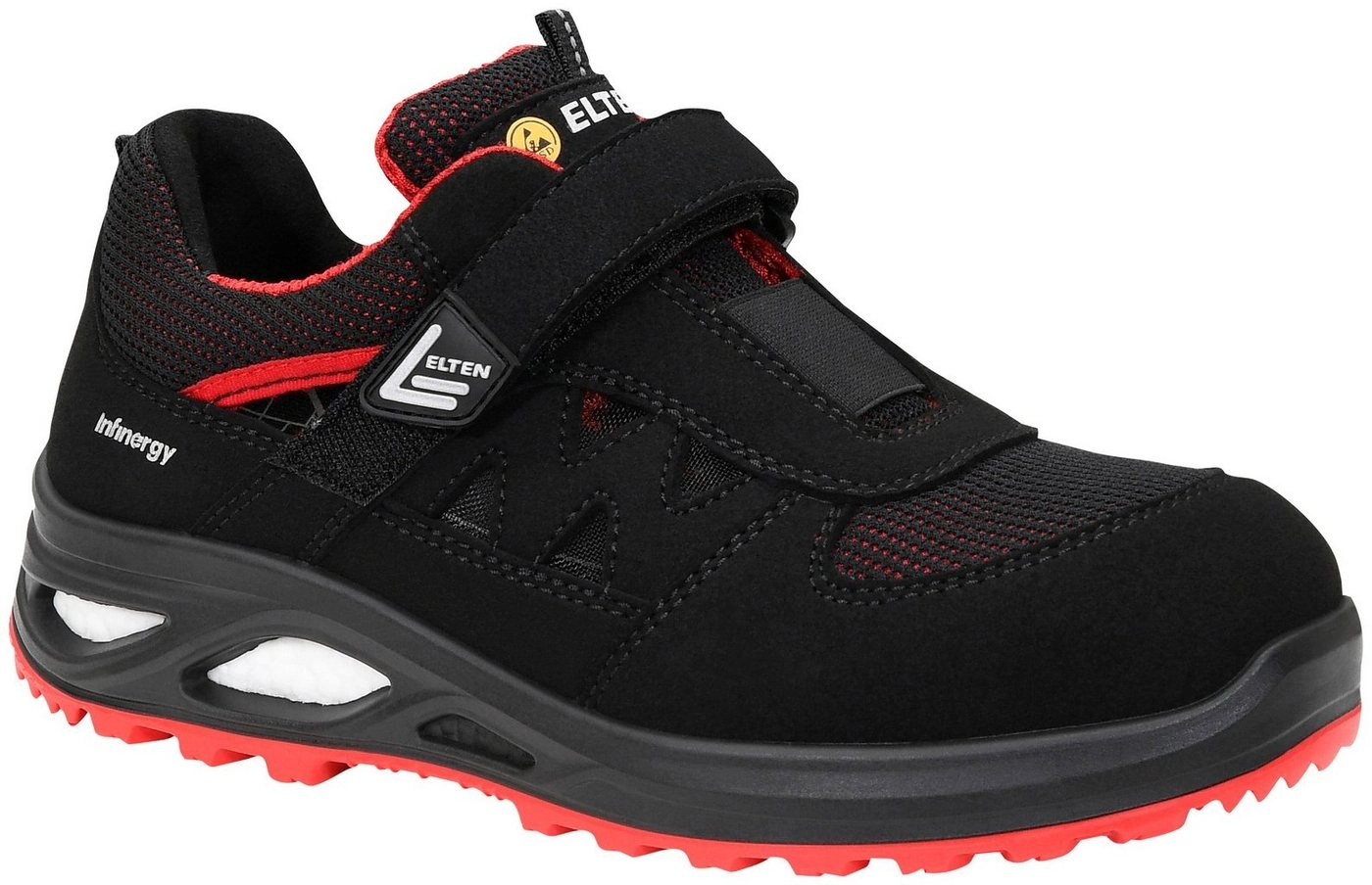 Elten »HANNAH XXTL black-red Easy ESD S1P« Sicherheitsschuh