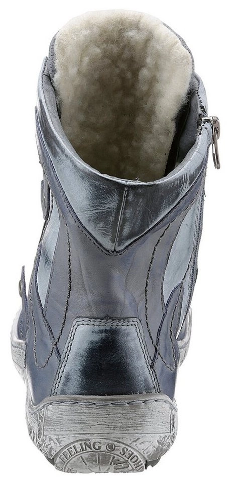 KACPER Winterboots im trendigen Used-Look