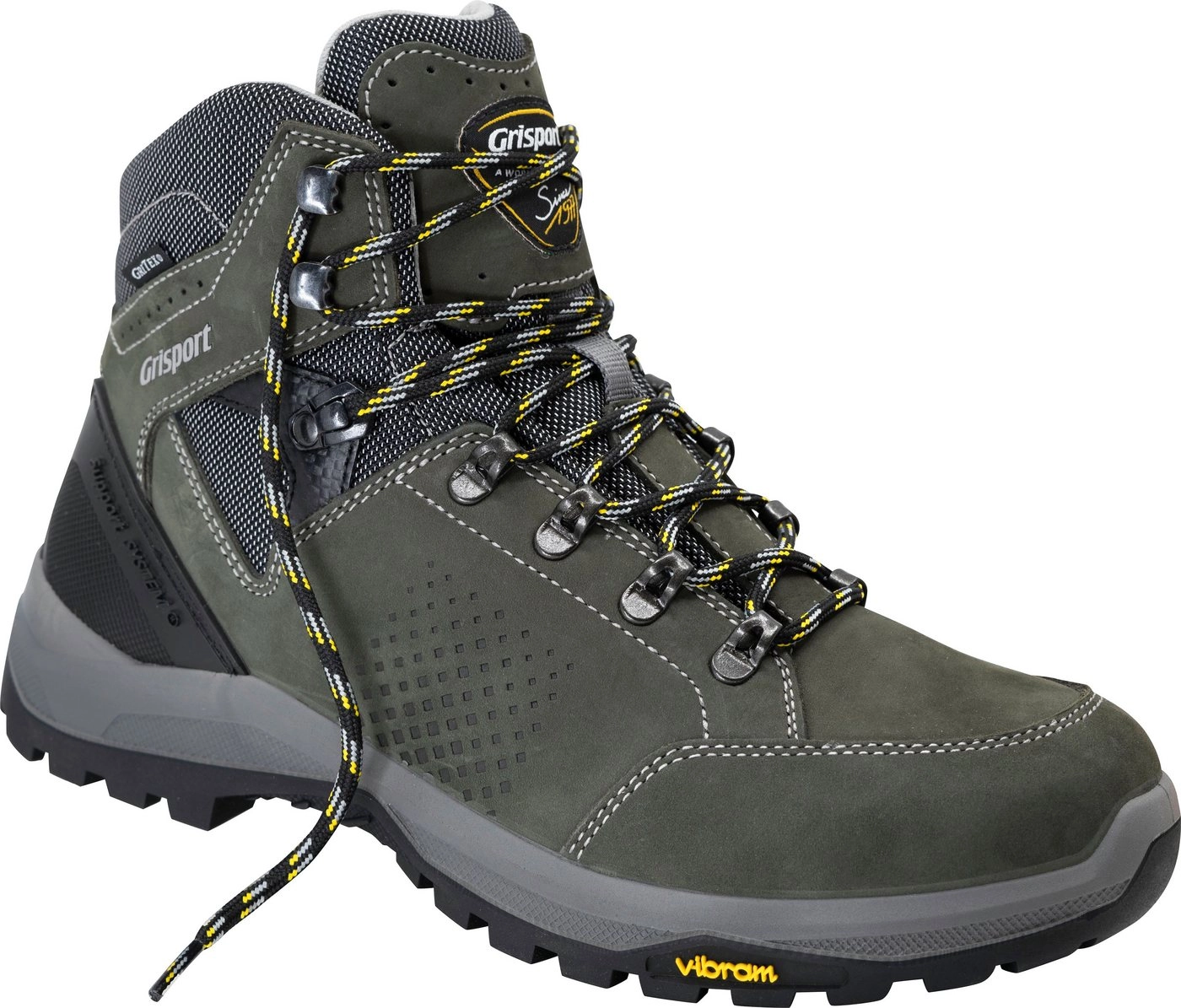 Grisport work »Grisport Gritex« Wanderschuh Schnürstiefel, grau