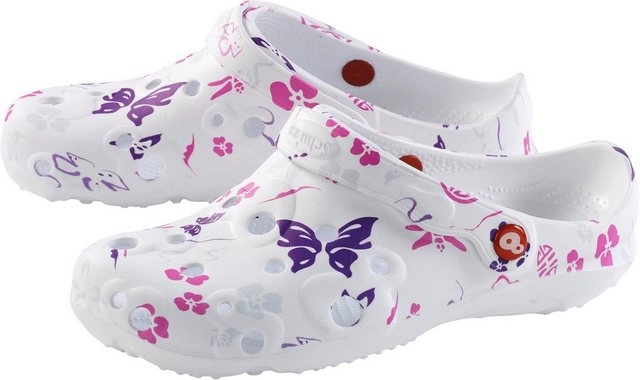 Schuzz »Globule Imprime Libellule & papillon« Clog