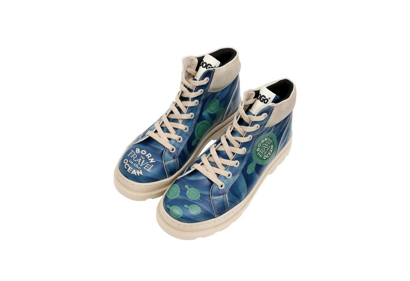 DOGO »Born To Travel In The Ocean« Winterboots Vegan