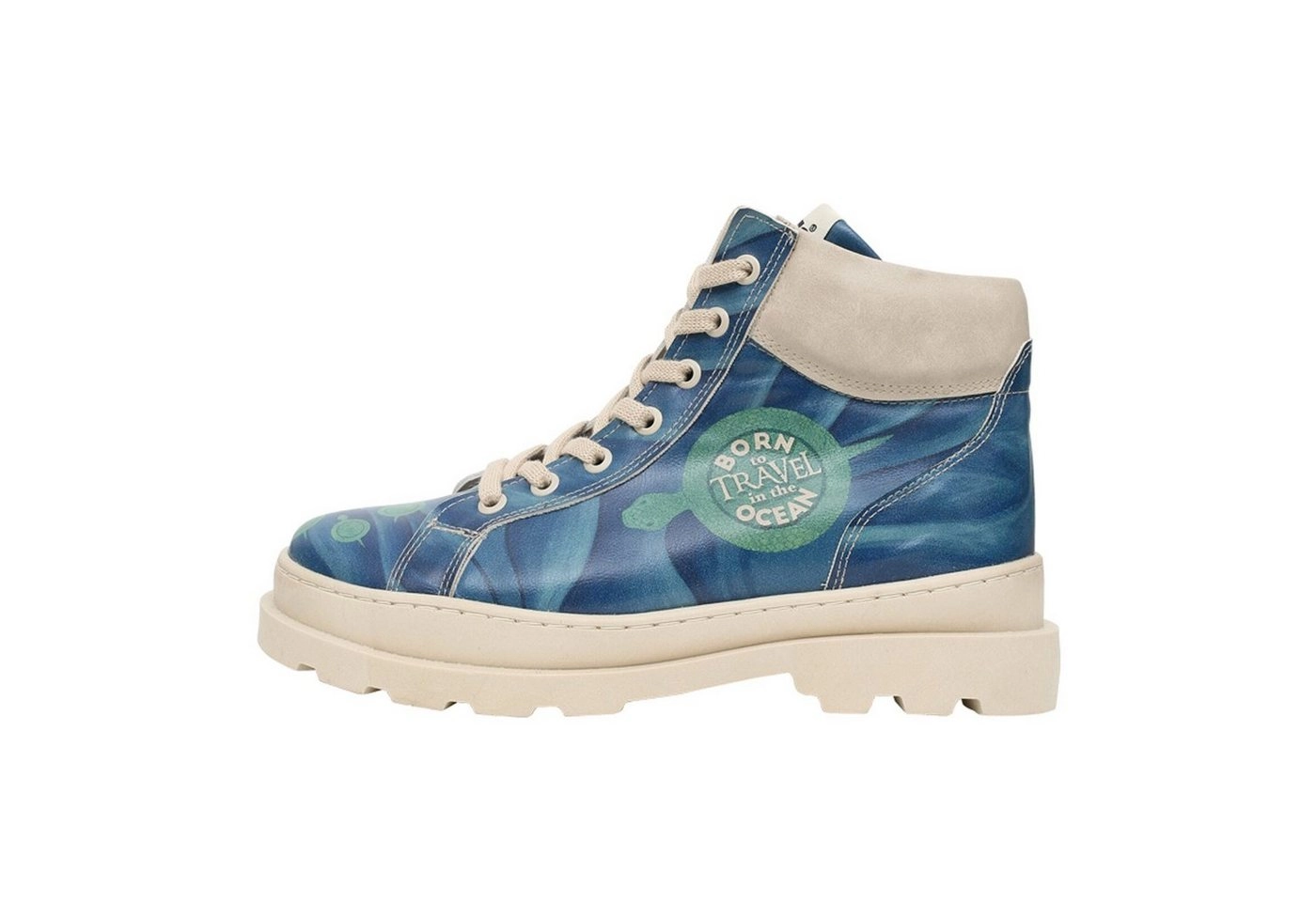 DOGO »Born To Travel In The Ocean« Winterboots Vegan