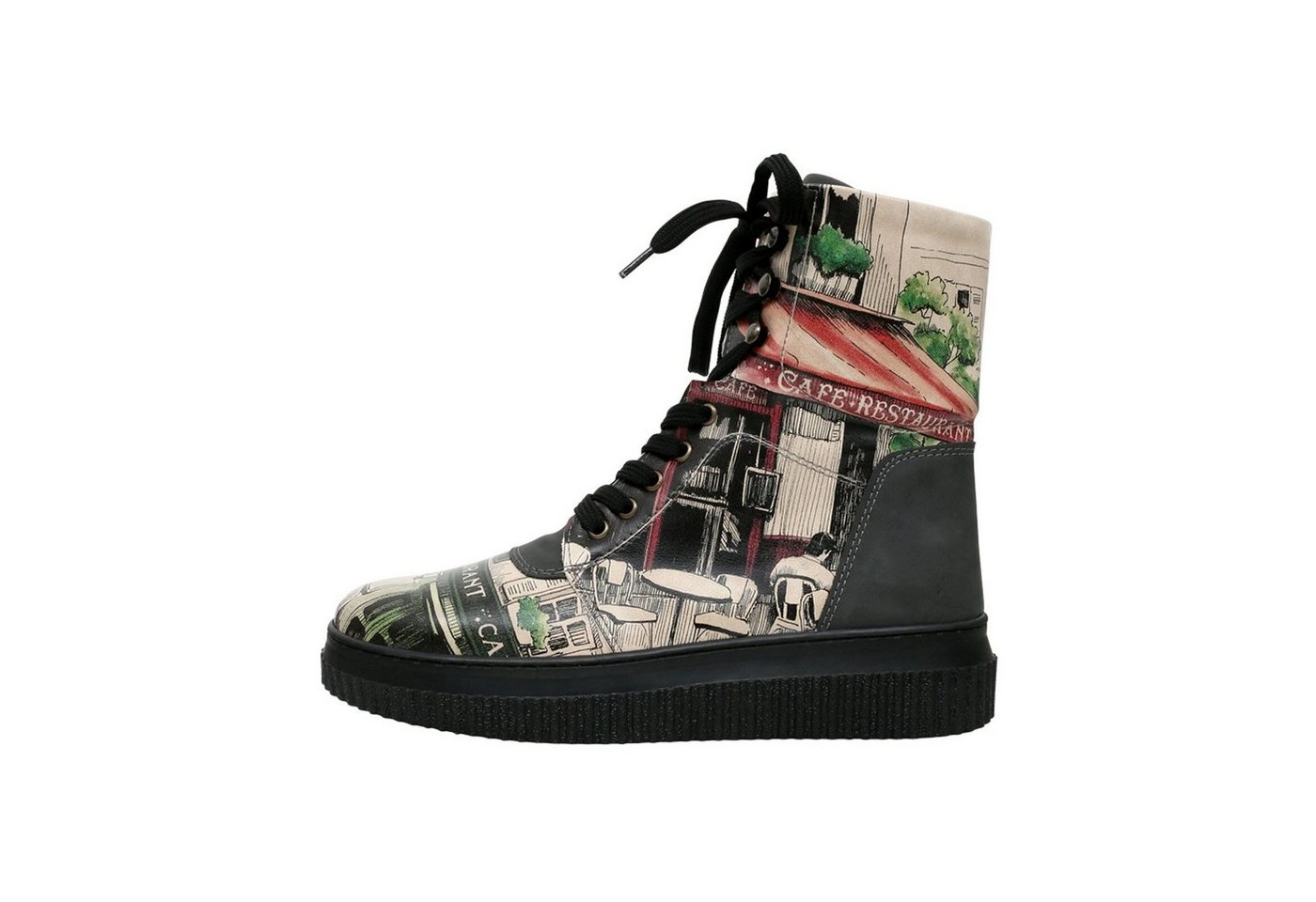 DOGO »La Vie Parisienne« Stiefel Vegan