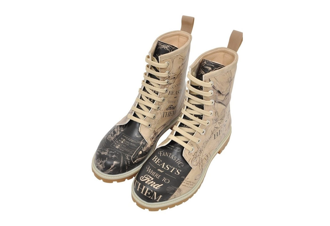 DOGO »I want to be a Wizard Fantastic Beasts« Stiefel Vegan