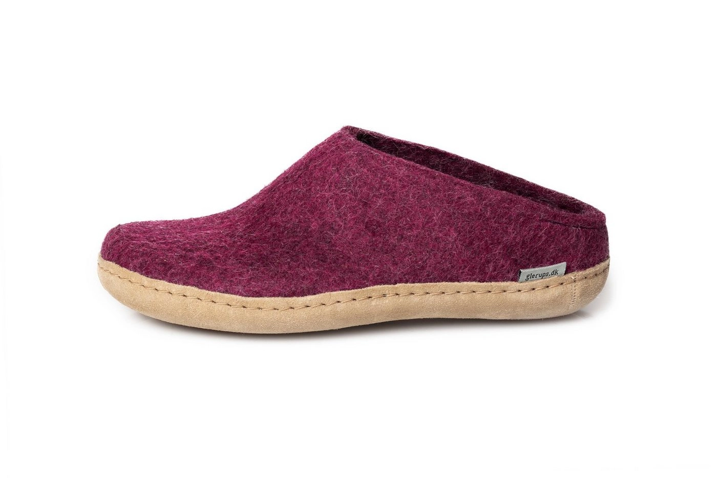 glerups dk »Slip on with leather sole« Pantoffel