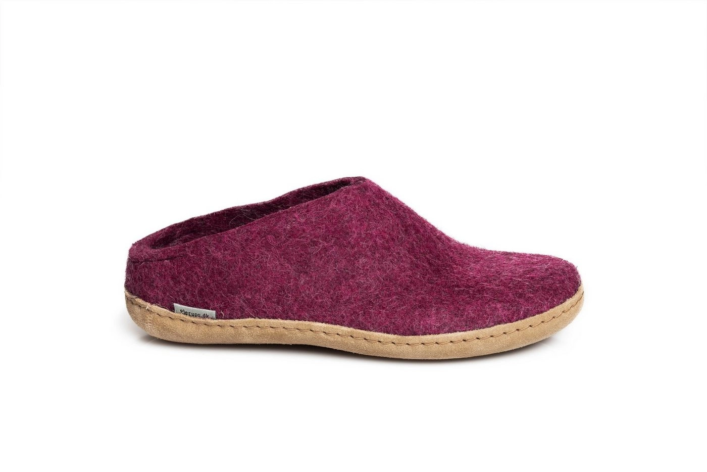 glerups dk »Slip on with leather sole« Pantoffel