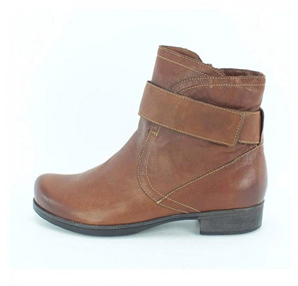 Think! »Leder Stiefelette« Stiefel Cognac