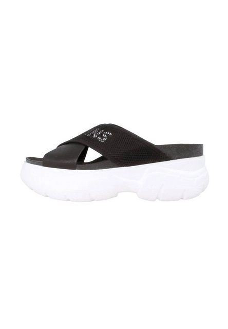 GENUINS »Dixy Capsule 90s Black&White« Pantolette