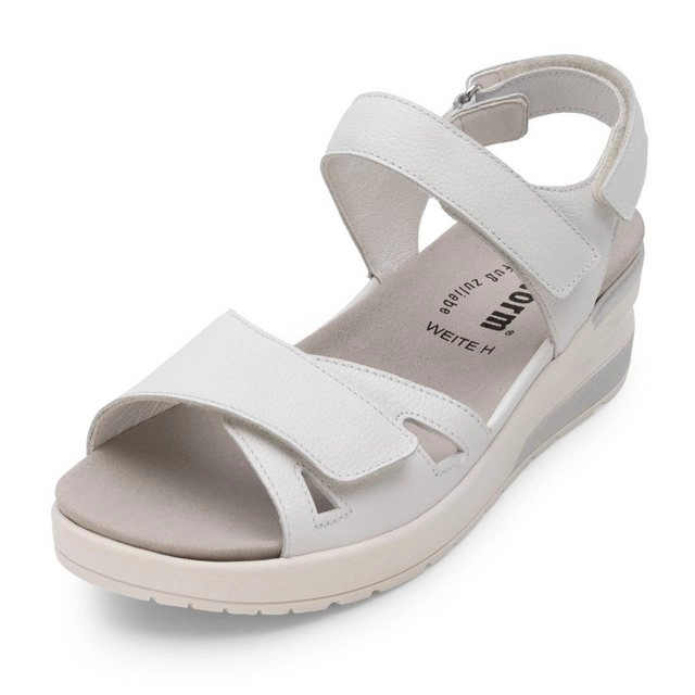 vitaform »Damen Sandalette Leder« Sandalette Damen Sandaletten mit Absatz - Sandalen Damen Klettverschluss - Sommerschuh Damen mit Keilabsatz - Damenschuhe Sandaletten Leder in verschiedenen Farben und Größen