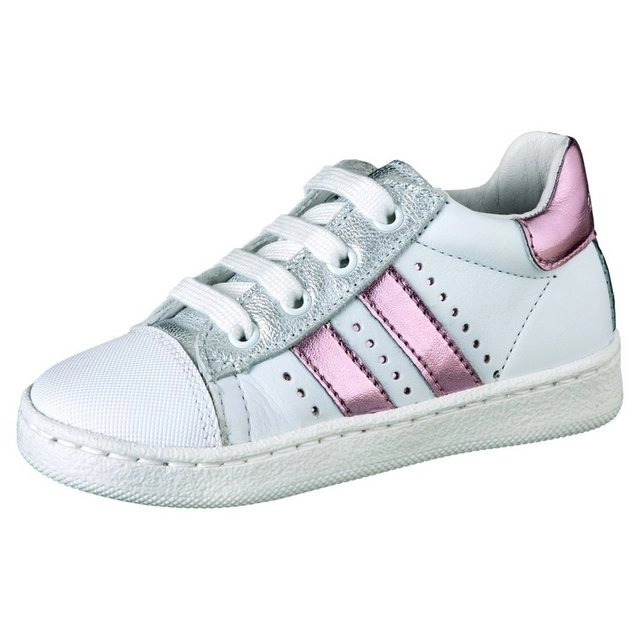 Clic »Clic Lauflernschuhe Schuhe Kinder Leder Weiß 9773« Schnürschuh