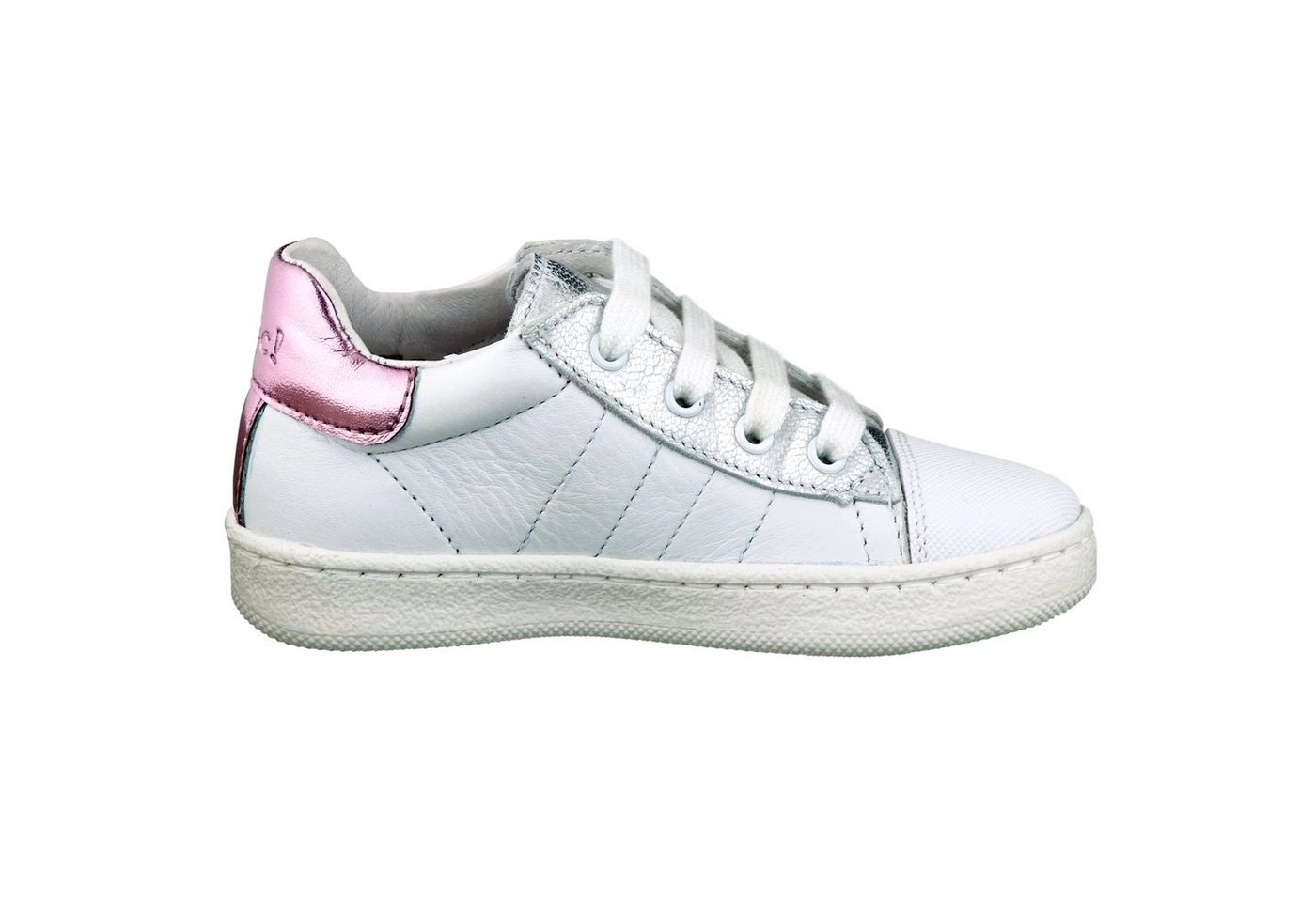 Clic »Clic Lauflernschuhe Schuhe Kinder Leder Weiß 9773« Schnürschuh