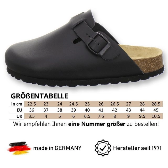 AFS-Schuhe »2900« Hausschuh für Damen aus Leder mit soft Fußbett, Made in Germany