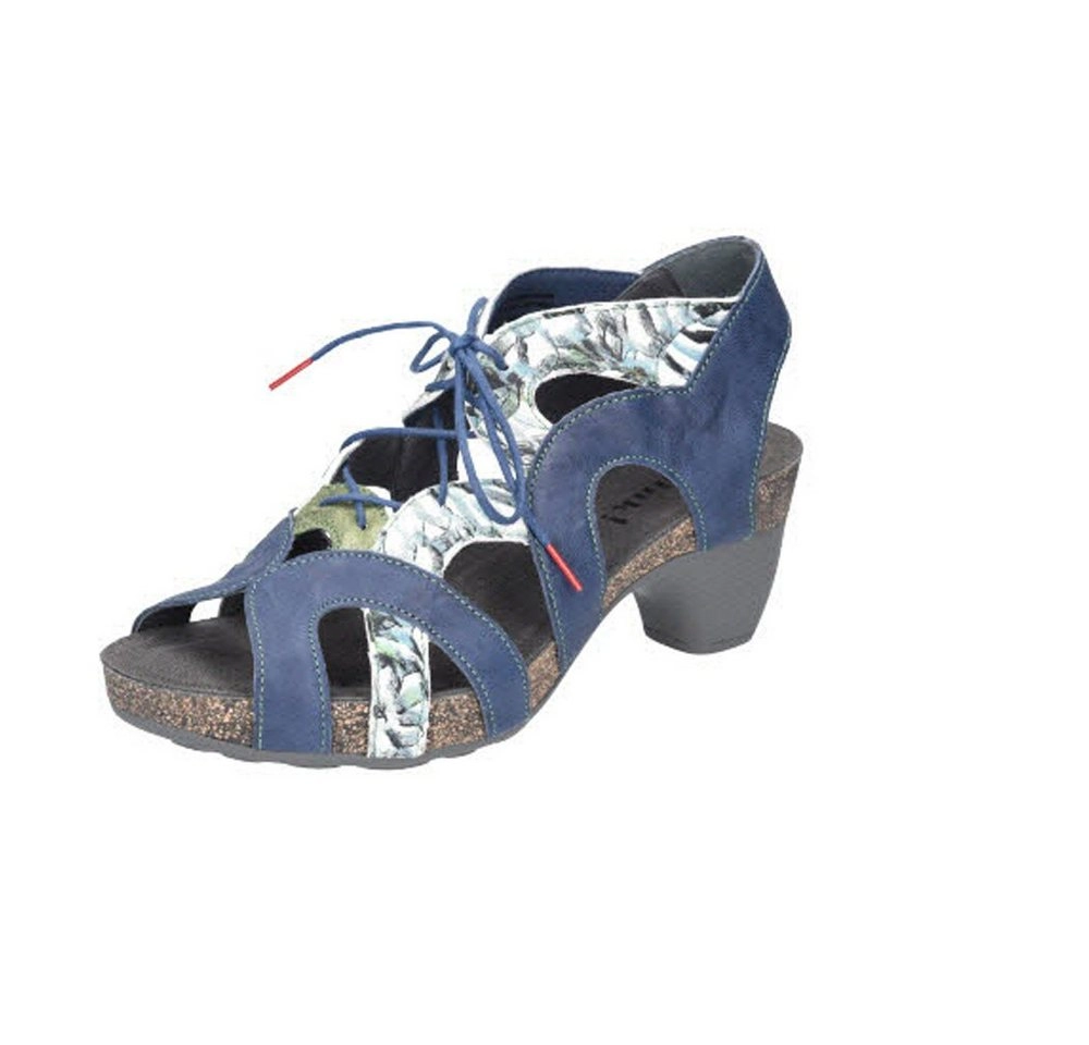 Think! »Traudi Leder Mix Jeans« Sandalette