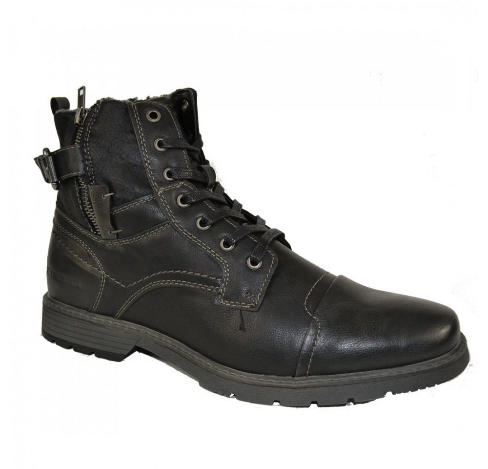 PETROLIO »Warmfutter Boots« Stiefel Schwarz