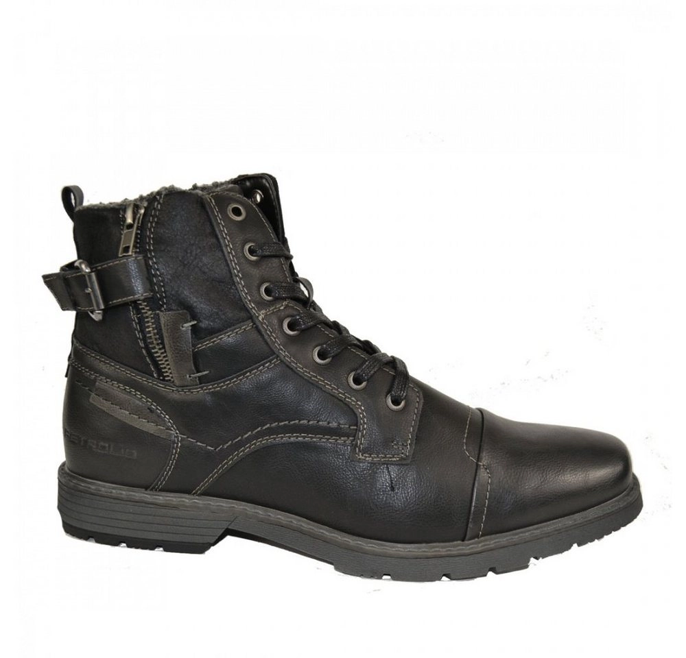 PETROLIO »Warmfutter Boots« Stiefel Schwarz