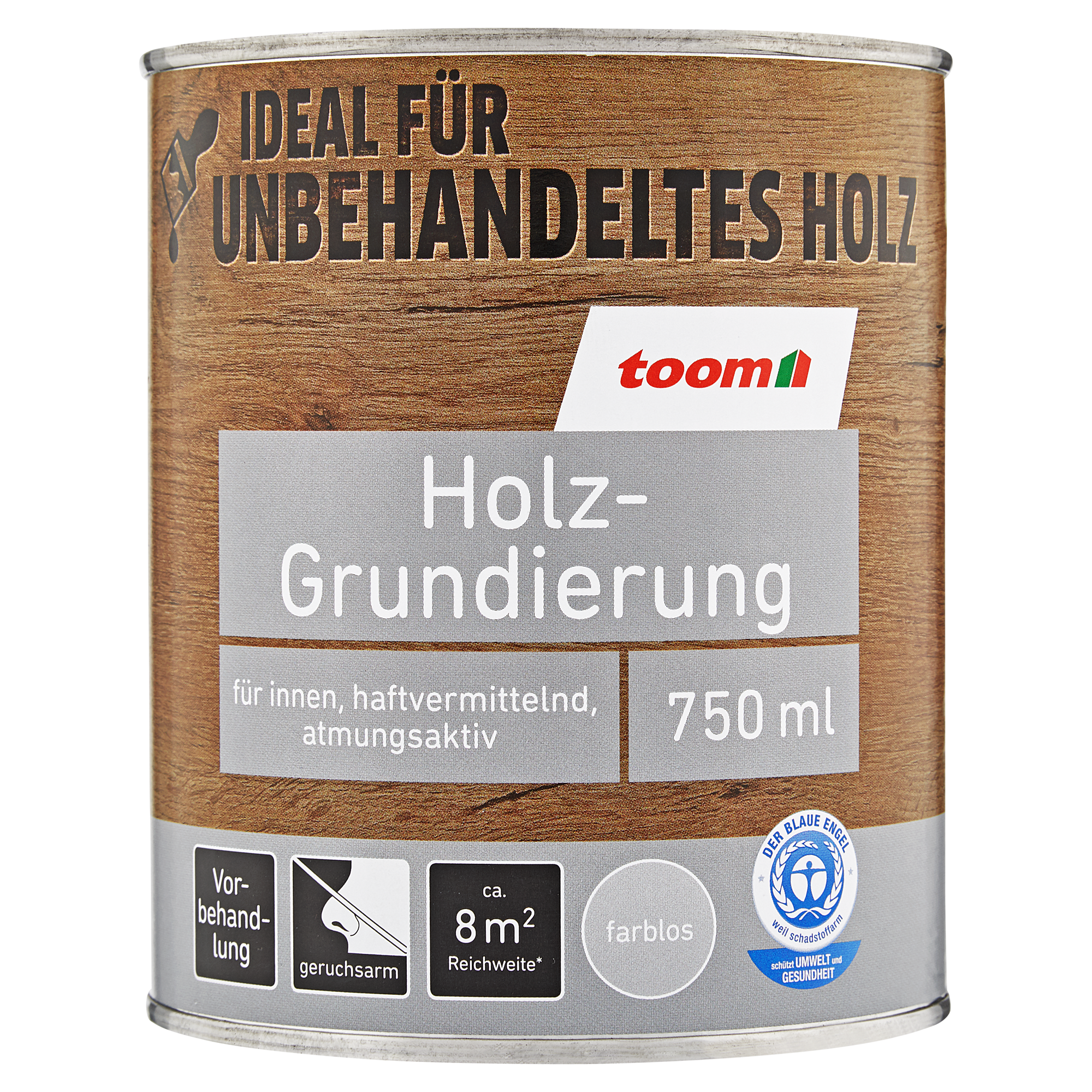 toom Holz-Grundierung farblos 750 ml