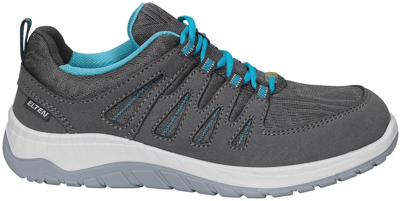 Elten »ELTEN 749501-37 MADDIE grey Low ESD S1P Größe 37 Sicherheitshalbschuh Sicherheitshalbschuh, MADDIE grey Low ESD S1P, 749501-37 ELTEN WELLMAXX Mikrofaser/Textilmaterial Atmungsaktives Textilfutter Gepolsterte Lasche Ganzflächige Einleg« Arbeitsschuh