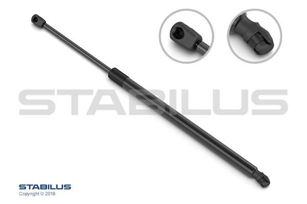 STABILUS Heckklappendämpfer VW 697448 7H0827550B,7H0827550C