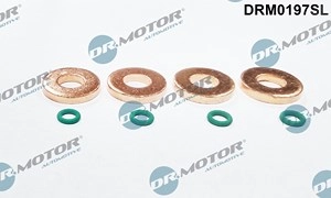 DR.MOTOR AUTOMOTIVE Dichtungssatz, Einspritzdüse FIAT,PEUGEOT,CITROËN DRM0197SL