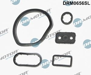 DR.MOTOR AUTOMOTIVE Dichtung, Ölkühler MERCEDES-BENZ,CHRYSLER,PUCH DRM0656SL 1121840061,1121840161,1121840261  1121840280,1121840361