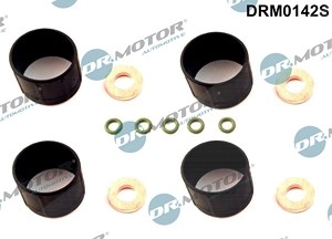 DR.MOTOR AUTOMOTIVE Dichtungssatz, Einspritzdüse FORD,FIAT,PEUGEOT DRM0142S 1574GC,1427899,1715204  1574GC