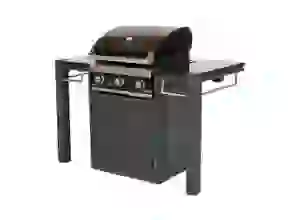 Hartman Grilltisch zum Einhängen 160x70 cm Aluminium Dunkelgrau