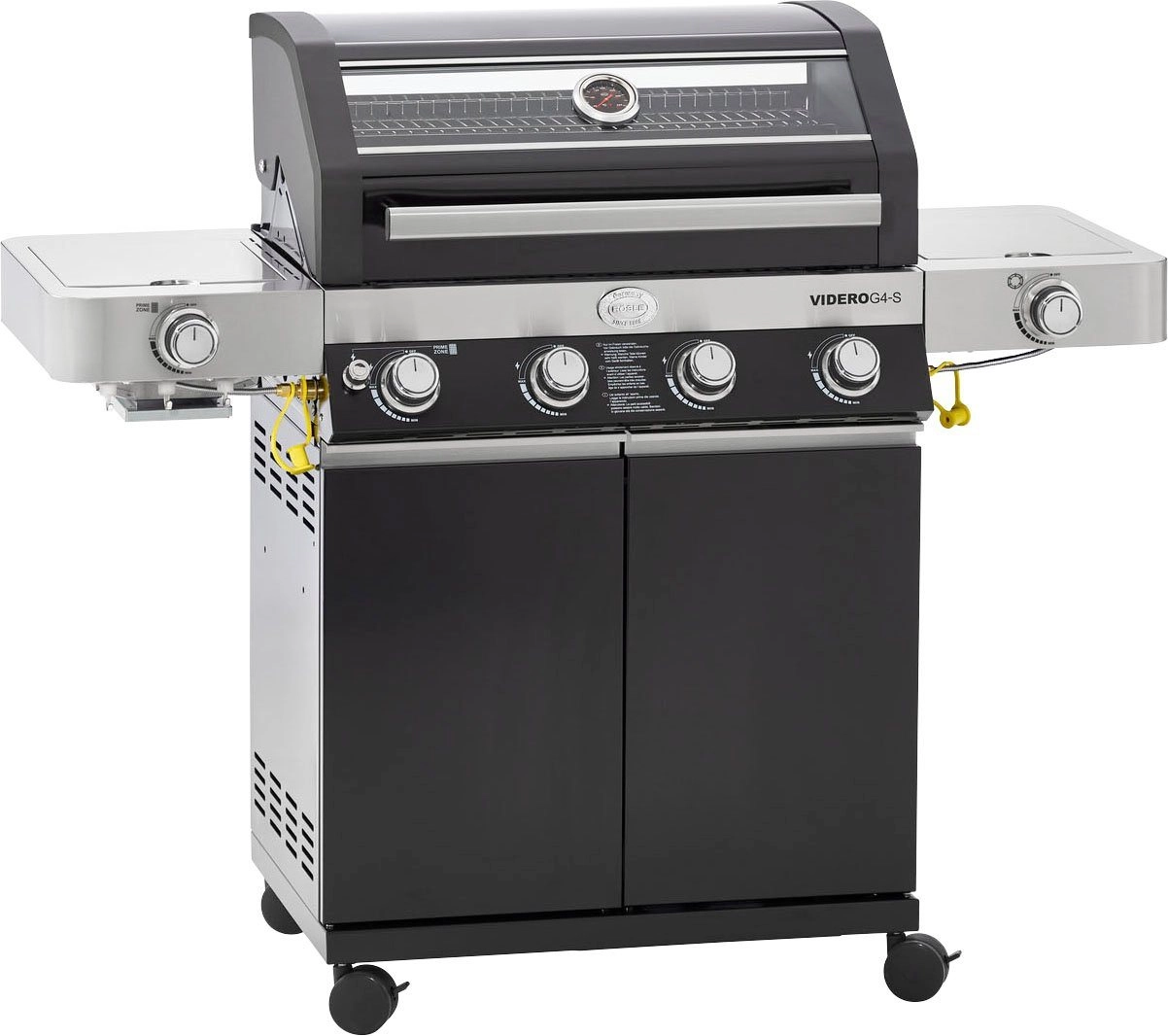 Rösle Videro G4-S Gasgrill Vario+ BBQ-Station Schwarz