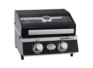 Rösle Videro G2-P Gasgrill BBQ-Portable Schwarz Schwarz