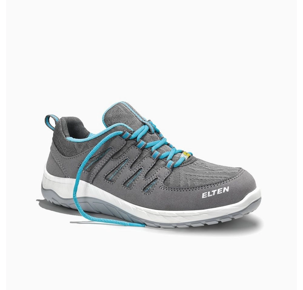 Elten »ELTEN 749501-39 MADDIE grey Low ESD S1P Größe 39 Sicherheitshalbschuh Sicherheitshalbschuh, MADDIE grey Low ESD S1P, 749501-39 ELTEN WELLMAXX Mikrofaser/Textilmaterial Atmungsaktives Textilfutter Gepolsterte Lasche Ganzflächige Einleg« Arbeitsschuh