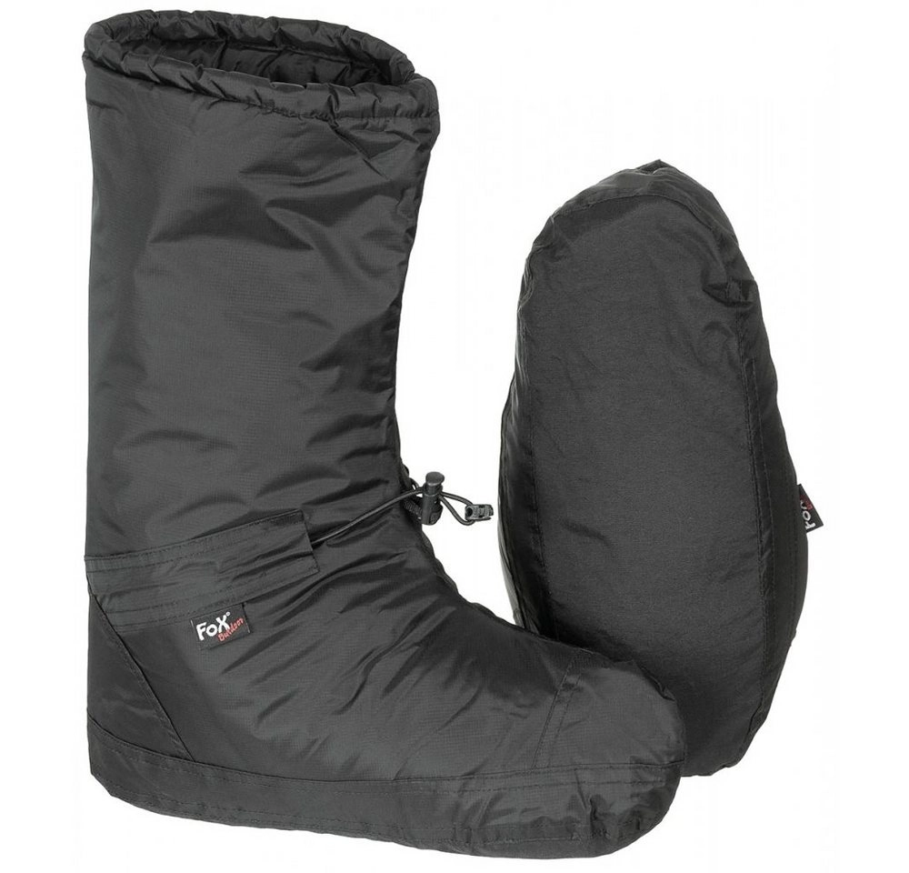 FoxOutdoor »FoxOutdoor Polar - Biwakschuhe - winddicht - Einheitsgröße - schwarz« Stiefel