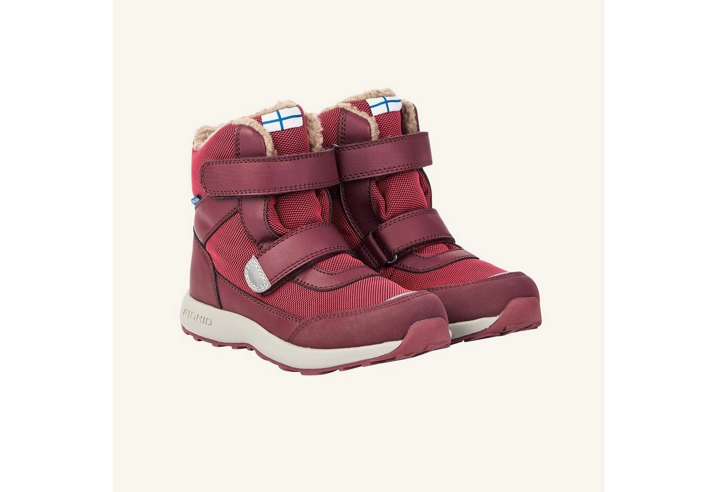 Finkid »Finkid Lappi Persian Red/Cabernet« Winterstiefel Outdoorschuhe Bergstiefel Klettschuhe