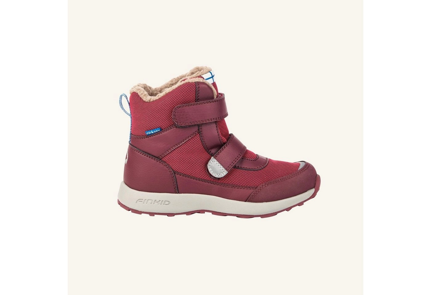 Finkid »Finkid Lappi Persian Red/Cabernet« Winterstiefel Outdoorschuhe Bergstiefel Klettschuhe