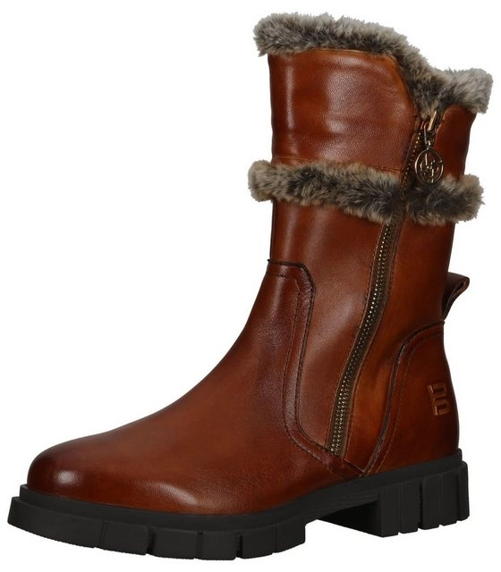 BAGATT »Stiefelette Leder/Textil« Stiefelette
