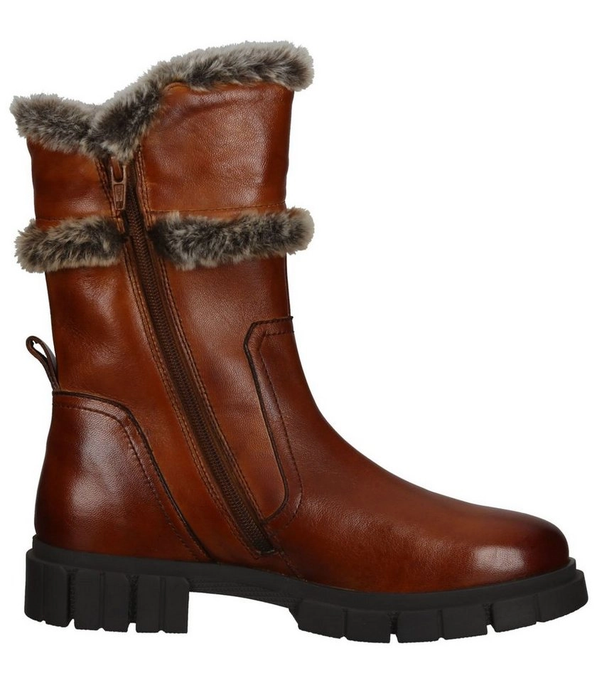 BAGATT »Stiefelette Leder/Textil« Stiefelette