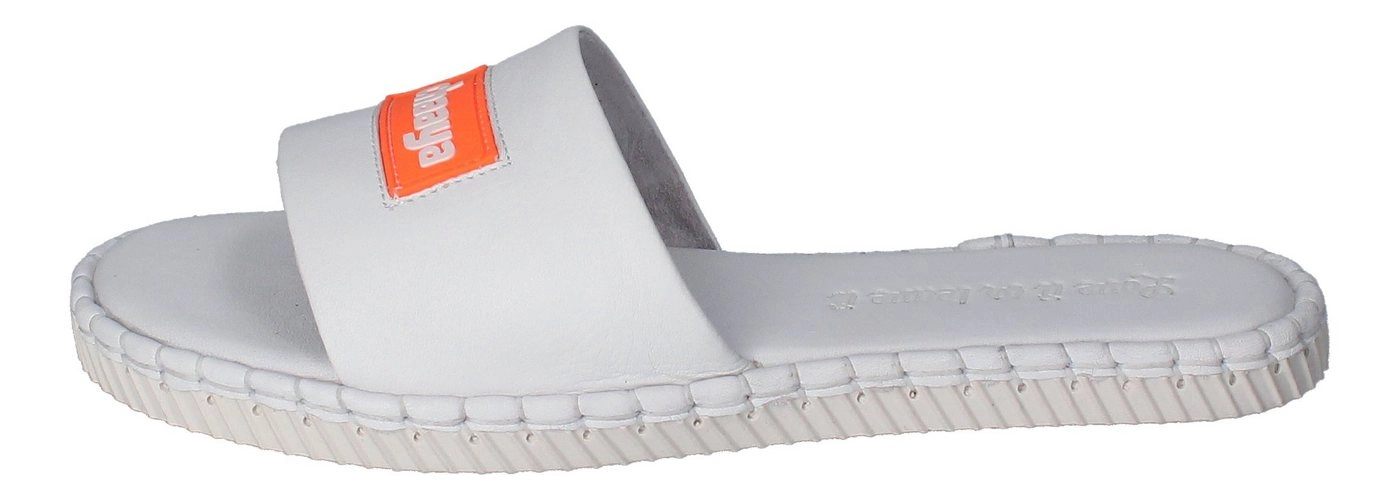 Chaaya »MADHOO NAPPA NEON CHA20-002« Keilpantolette White Orange