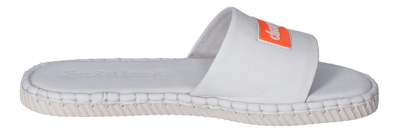 Chaaya »MADHOO NAPPA NEON CHA20-002« Keilpantolette White Orange