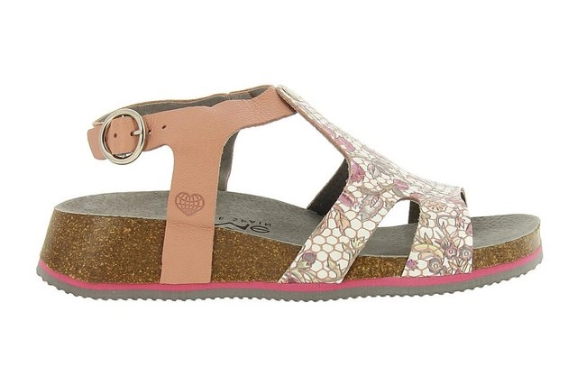TakeMe Shoes »Damen Leder Sandale mit Korkfußbett« Sandale