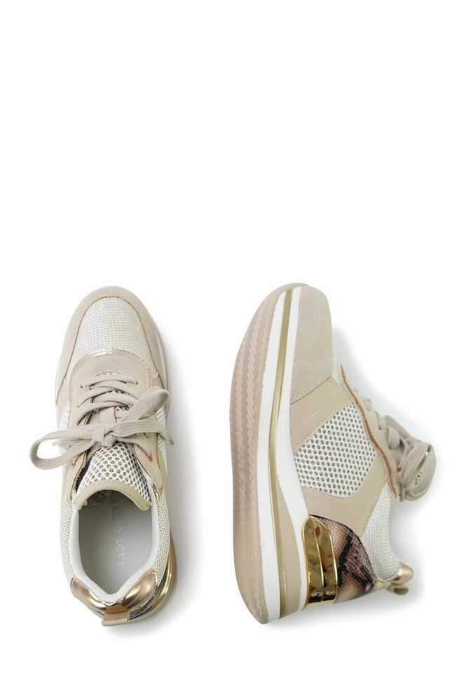 Lady Glory »VITA« Sneaker mit ausgefallenem Schlangenmuster