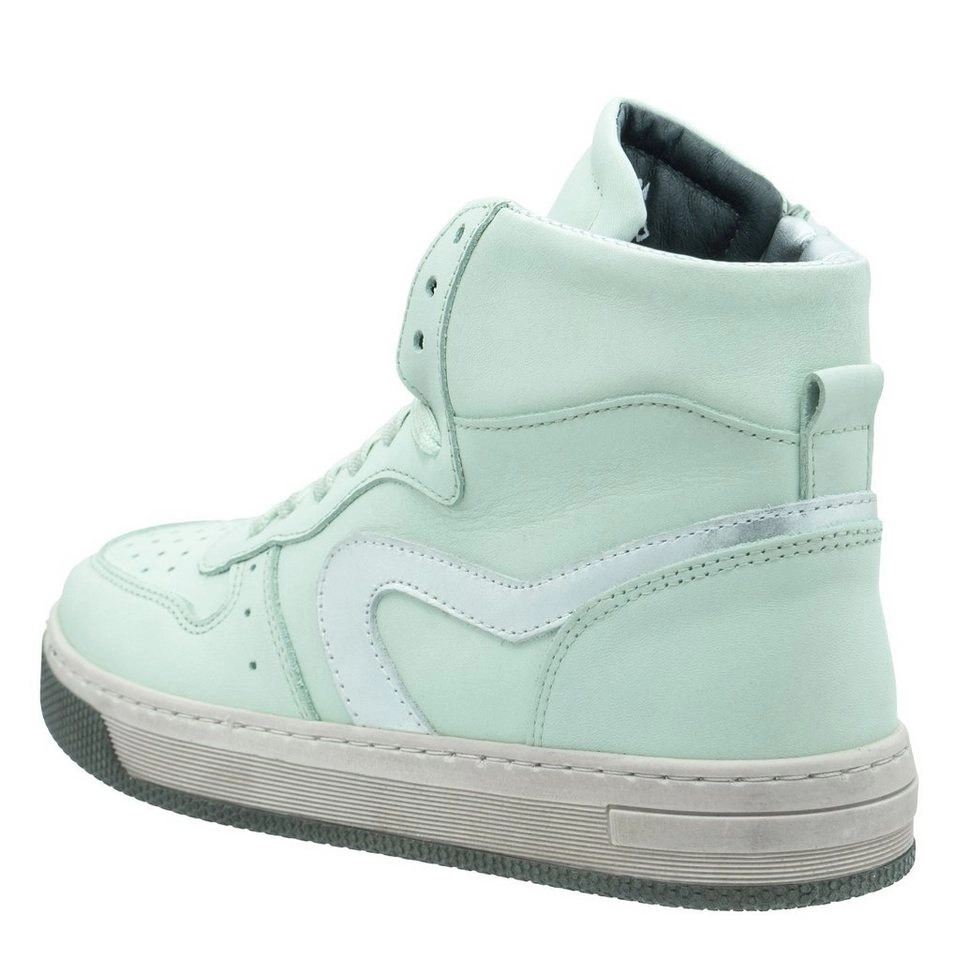 Hip Shoes Style »HIP hohe Sneaker H1301 Unisex-Kinder Leder Grün« Sneaker