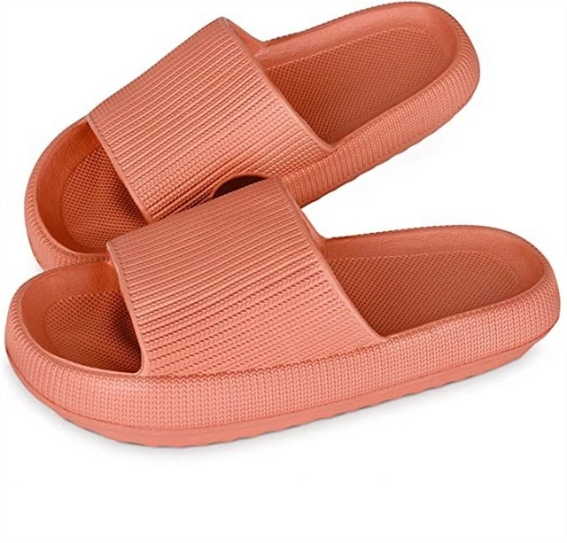 DESI-LEB »Badeschuhe Herren Damen,Badeschlappen Cloudyzz Schlappen Wolke Hausschuhe Gummi Home Slippers rutschfeste Pantoletten Sommer Garten Badelatschen Flip Flops« Hüttenschuhe